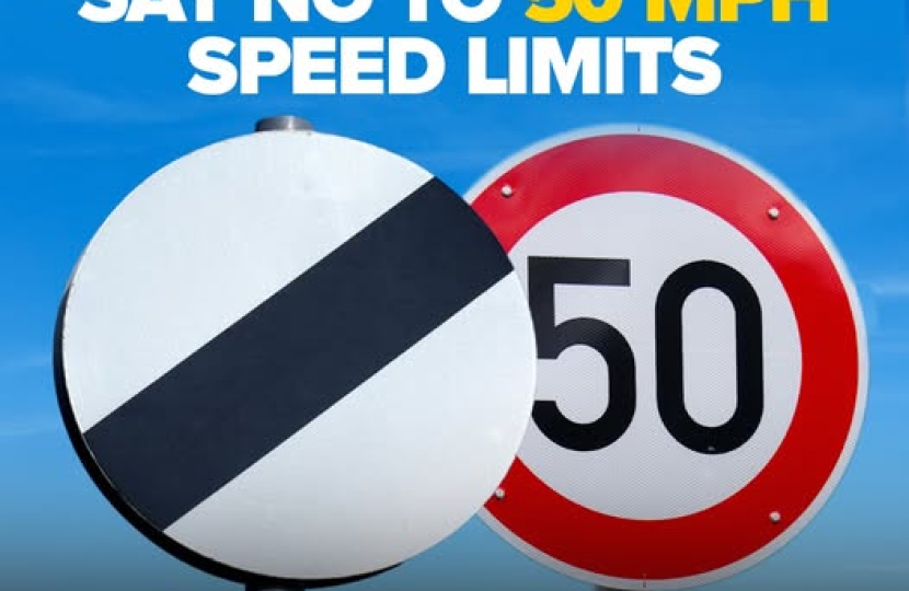 50mph Speed Limits