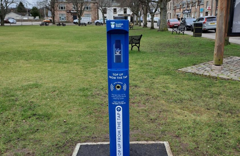 New Scottish Water Tap in Ballater