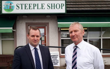 Mearns candidates, Jeff Hutchison and George Carr