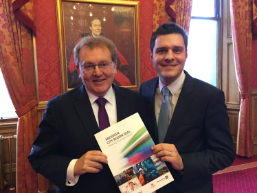 Ross with Scottish Secretary, David Mundell MP