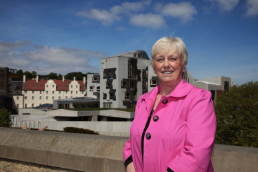 Nanette Milne MSP at the Scottish Parliament